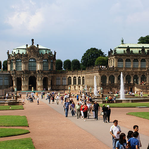 Zwinger château Dresde