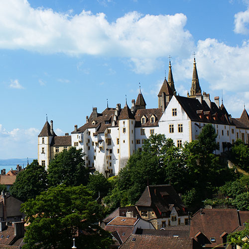 Castillo Neuchâtel suiza