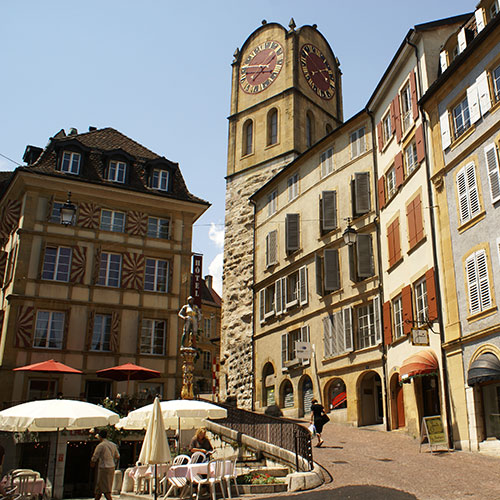 monuments Neuchâtel