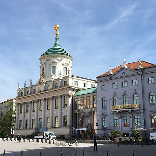 Potsdam Antiguo Mercado Iglesia Castillo