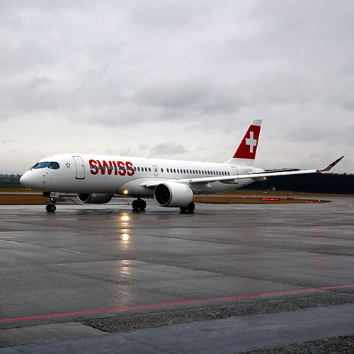 Airports plane swiss